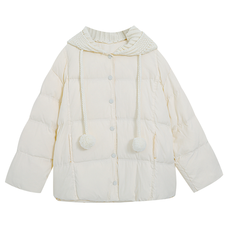 2025冬季新款设计感独特漂亮连帽棉服大码女装胖mm氛围感棉衣外套