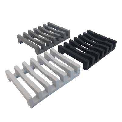 硅胶香皂盒肥皂盒免打孔洗漱置物架浴室创意沥水架Soap Holder