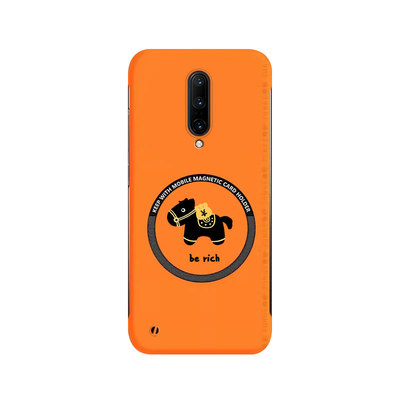 马上发财适用一加7pro手机壳1+7保护套1加7tpro新年磁吸oneplus本命年por新款无边框硬壳一家7卡通防摔创意