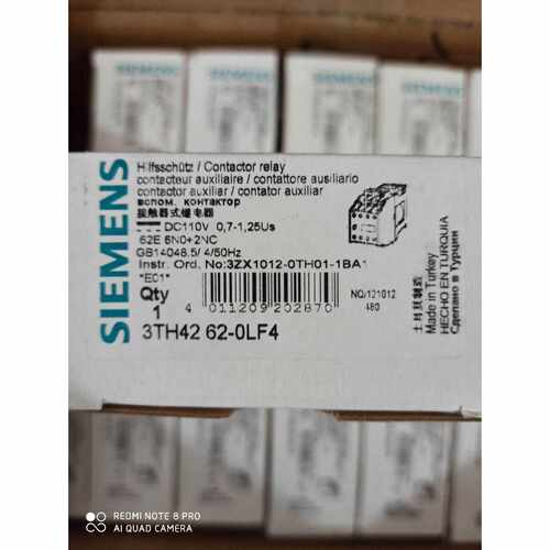议价3TH4262-0LF4西门子继电器全新原装正品，现货包邮！