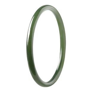 叮当镯和田玉手镯东海水晶玛瑙玉髓青白玉圆镯细手镯塔青镯子玉镯