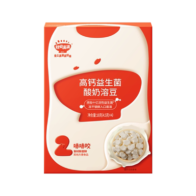 秋田满满益生菌酸奶溶豆