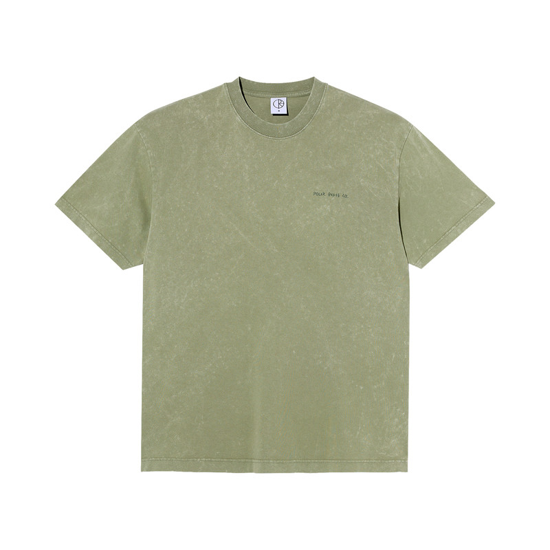 Polar Skate Co Iotit Acid Tee 重磅纯棉后背涂鸦扎染短袖T恤男