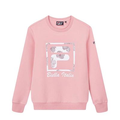 Fila斐乐女卫衣休闲圆领套头衫