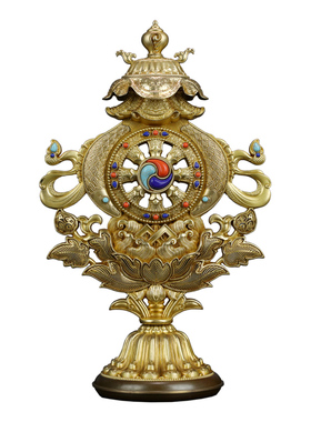 慧宝居家摆件装饰慧宝铜八吉祥