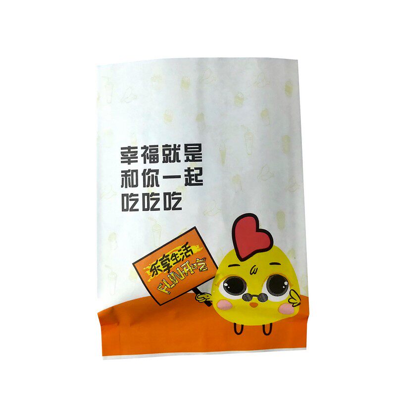 炸鸡排煎饼果子一次性防油纸袋