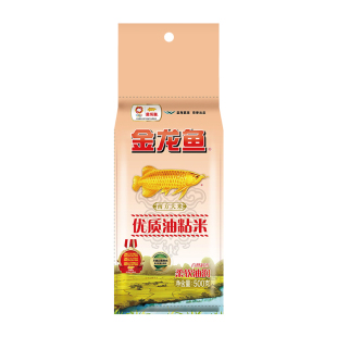 金龙鱼优质油粘米500g/袋  优质大米真空包装南方大米