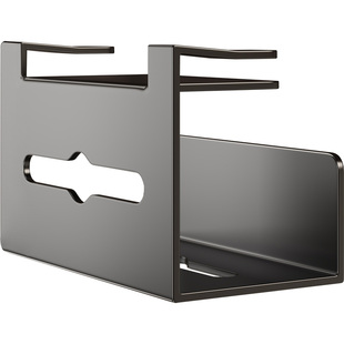 映生活厨房纸巾架壁挂式用纸架橱柜门厕所卷纸挂架收纳倒挂抽纸盒