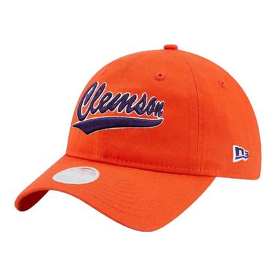 New Era 920 Script Clemson 棒球帽克莱姆森帽子运动帽遮阳纯棉