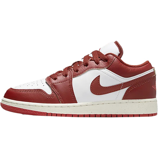 Nike/耐克正品Jordan 1 Low SE GS女子大童休闲鞋FJ3465-160