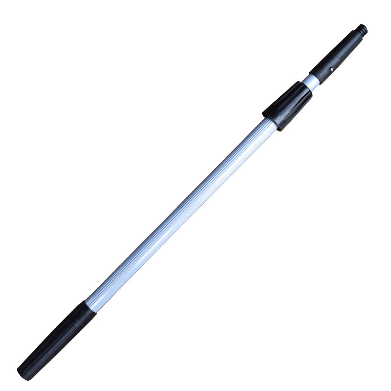 擦玻璃器伸缩杆2.4玻璃刮子户外保洁高空擦玻璃工具清洁器加长杆