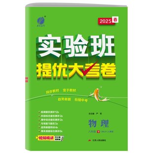 2026实验班提优大考卷七下八年级下册九下上册数学北师沪科浙教语文人教英语外研译林物理苏科化学初中初一二三同步测试卷期中期末