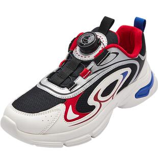 巴拉巴拉童鞋儿童运动鞋男童女童跑步鞋秋冬鞋子透气舒适复古潮流