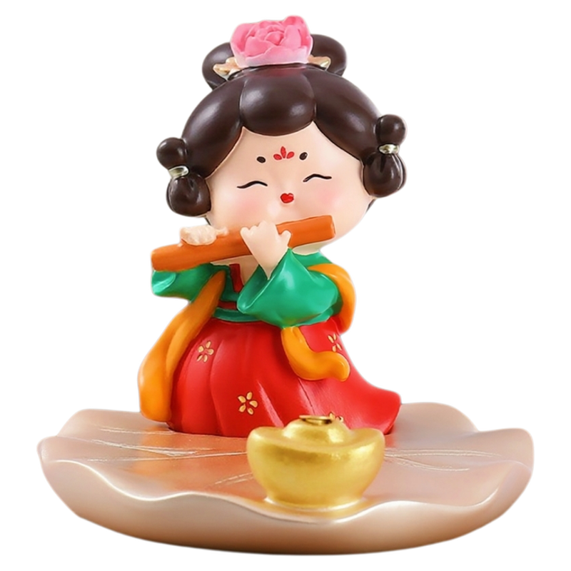 西安文创唐仕女手机支架国风纪念品陕西特产特色伴手礼物桌面摆件