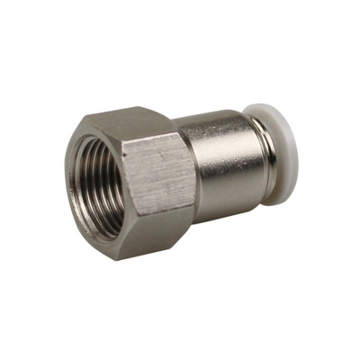 开票PCF内牙接头气管直通内螺纹