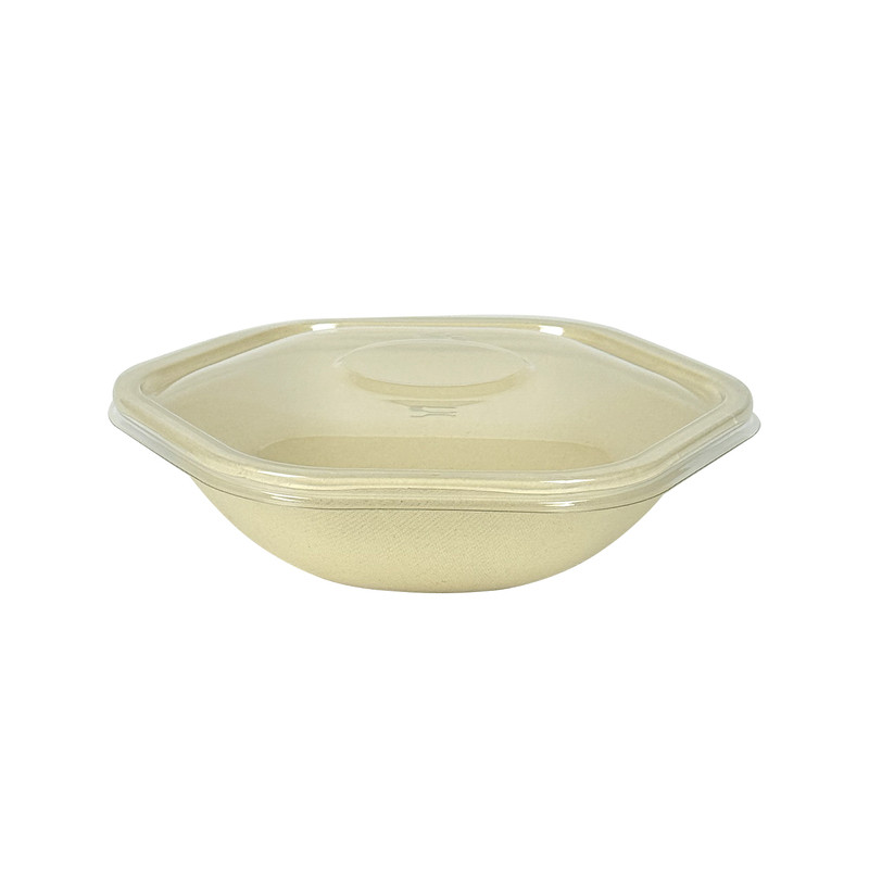 纸浆碗食品级一次性轻食打包盒