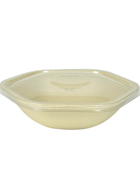 纸浆碗食品级一次性轻食打包盒