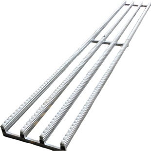 加厚卸货神器滑梯装卸搬运滑轮下货斜坡板随车传送带输送机无动力