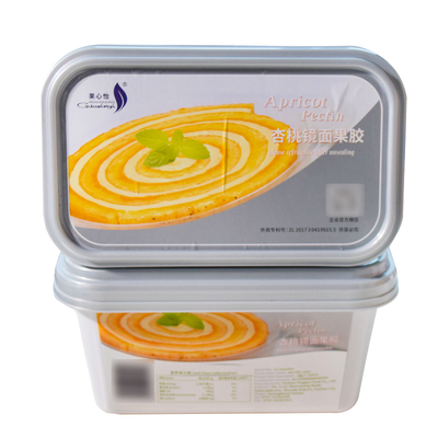 高师傅杏桃镜面果胶蛋糕淋面水晶