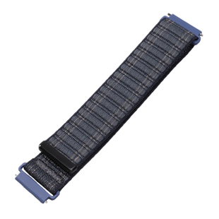 适用于荣耀手表GS5智能手表海浪纹尼龙表带荣耀手表Fit尼龙腕带佩戴舒适弹性表带魔术贴尼龙编织腕带IVY-B39