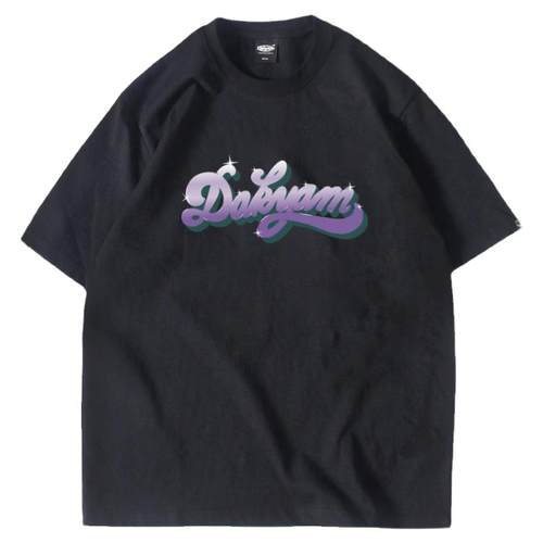 DAKYAM(达人)Darem Constellation闪光星座品牌LOGO短袖TEE恤宽松