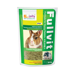 包邮Jolly 祖莉多维幼兔粮垂耳兔侏儒兔 幼年粮食小兔子主粮饲料