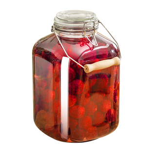 泡酒玻璃瓶青梅果酒瓶酿酒罐杨梅酒容器专用酒坛空瓶密封罐存酒桶