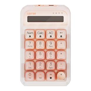 Lofree洛斐粉底液数字机械键盘无线蓝牙女生高颜值电脑外接计算器