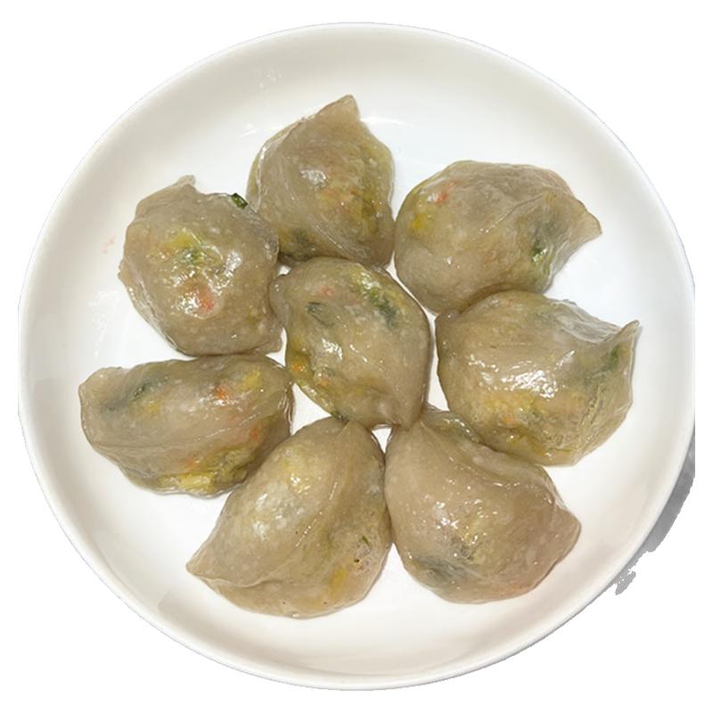 温州小吃永嘉特产金粉饺岩头名小吃锦粉饺山粉饺番薯饺500g包邮