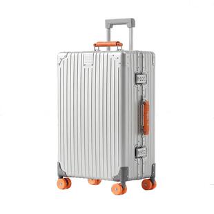 御旅全镁铝合金行李箱结实耐用金属拉杆箱万向轮20 24寸旅行箱硬