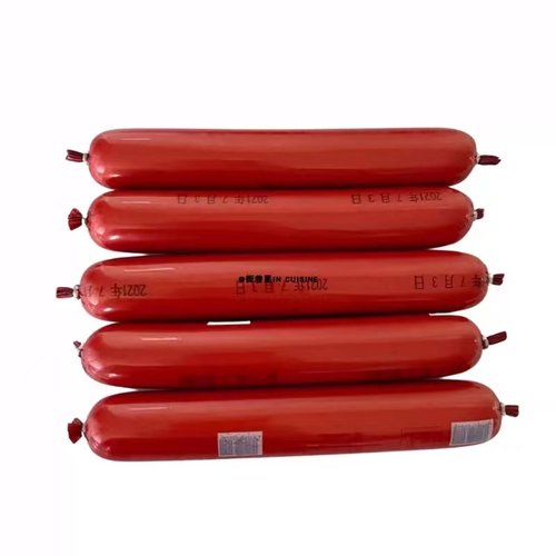 铁板烧烤肠鸡肉淀粉肠地摊地铁口铁板肠烤鱼棒送秘制酱料煎烤肠