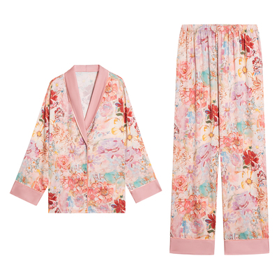 达芬奇密码长袖睡衣女家居服套装