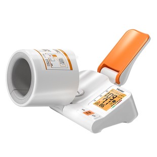 海尔医用臂筒式血压计家用测量仪医院专用正品高精准量测压的仪器