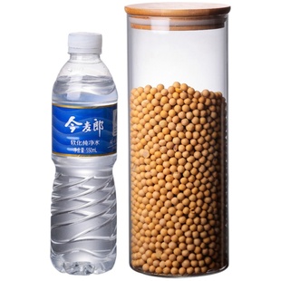 五谷杂粮储物罐密封茶叶食品收纳瓶罐厨房调料储藏罐玻璃瓶高硼硅