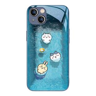 适用iphone17pro游泳吉伊卡哇手机壳15promax卡通13新款16夏天苹果14plus小八12网红11超火苹果15乌萨奇xs/8