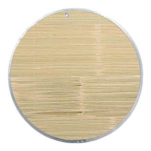 圆形竹制饺子帘放饺子托盘加厚铁艺包边盖帘水饺篦子盖垫餐垫家用