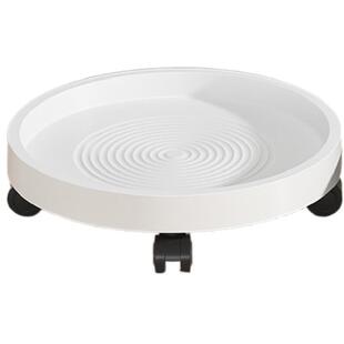 移动花盆托盘带轮底座滚轮万向轮塑料加厚树脂防烂根接水托盘架子