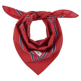 MOD日系红色新年丝巾西太后小方巾老钱风围巾氛围感头巾发带领巾