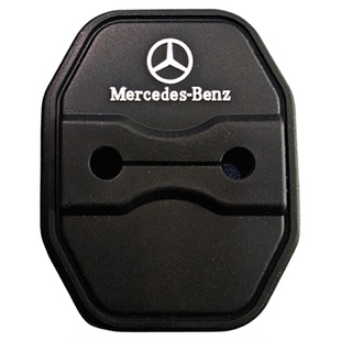 适用奔驰车门减震缓冲垫E级C级A级EQE/GLC/GLB/E300L门锁保护套盖