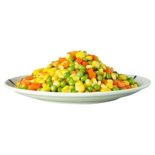 速冻什锦蔬菜混合装1kg 新鲜三色美式杂菜玉米粒青豆炒饭沙拉配菜