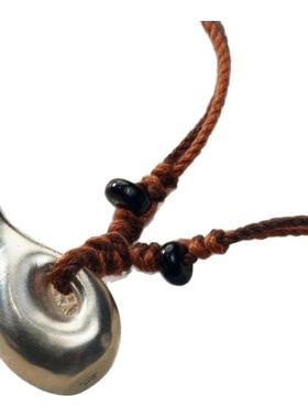 经典系列编织筐项链游牧风可调整小众高级感单耳酒壶毛衣链