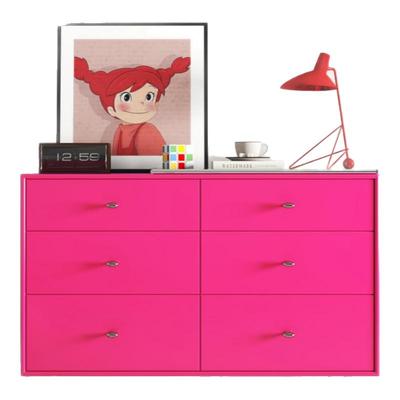 Montana 六斗柜中古实木多抽九斗柜储物收纳抽屉复古柜卧室床尾柜