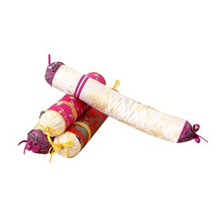 25年散装桑蚕砂颈椎枕 圆形单人糖果枕硬枕头枕芯蚕沙枕 蚕沙3斤