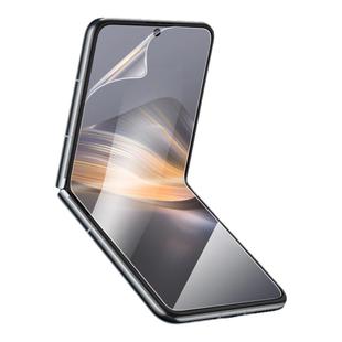 适用华为pocket2手机膜pockte2保护膜全屏覆盖新款折叠屏防窥2代内屏铰链全包边全胶中轴后背抗摔水凝软贴膜