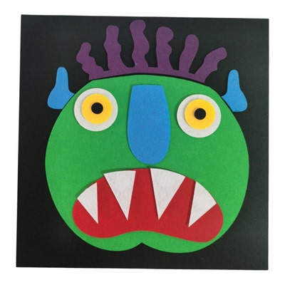 老太太吃苍蝇手偶绘本道具