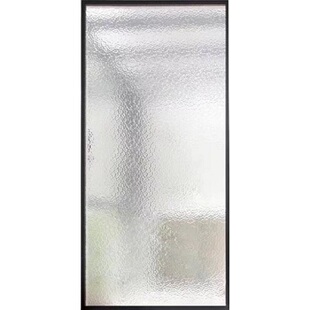 超白水波纹油画水纹钢化艺术玻璃屏风隔断客厅入户玄关卫生间半墙