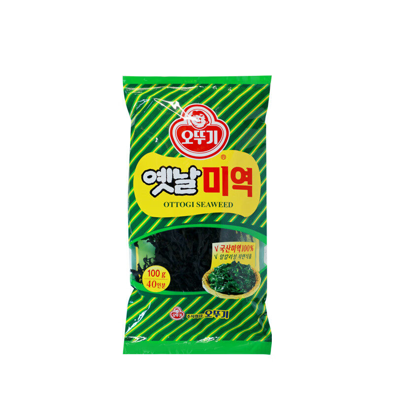 包邮整箱不倒翁裙带菜100g*20袋韩国进口干货泡发裙带菜炖汤料理