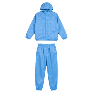 防静电连帽分体服防尘洁净服无尘工作服分体无尘衣喷漆防护服套装