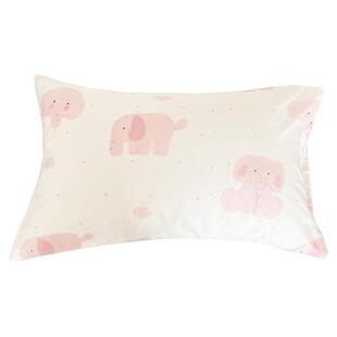 小象休息日 原创可爱系小粉象100全棉枕套枕芯罩亲肤新疆棉单只装