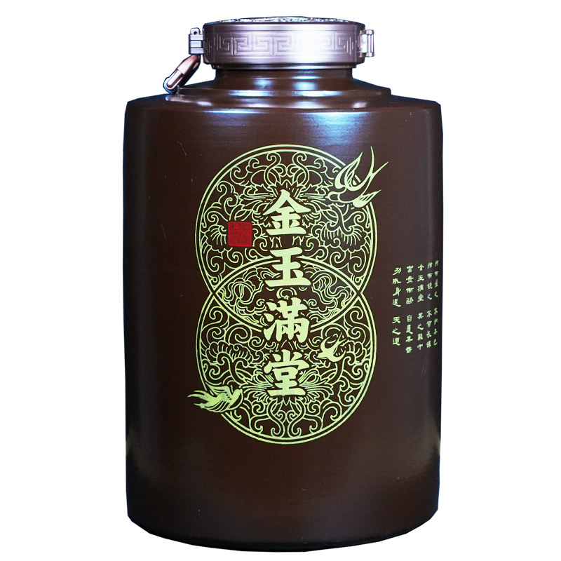陶瓷封酒存酒藏酒专用土陶坛子酒坛密封大酒缸5/50/100斤装储酒罐